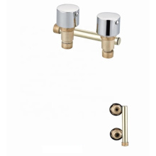 Factory price brass 3 function shower panel mixer standard  bathroom faucets